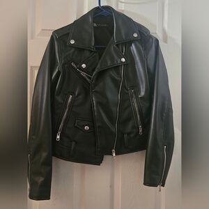 Zara Faux Leather Waist Coat